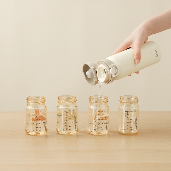 에디슨 스마트 온도 표시 분유 보온병 텀블러 500ml
