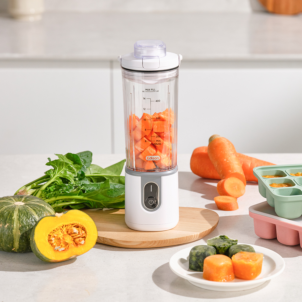 에디슨 휴대용 무선 블렌더 소형 믹서기 텀블러 쉐이커 블랜더
