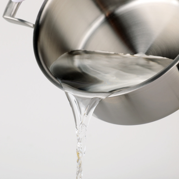 에디슨 프리미엄 이유식 스텐 조리 인덕션 18cm 통3중 스테인리스 양수 냄비