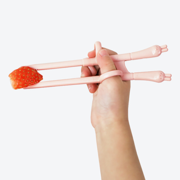 에디슨 스스로 미니 젓가락 2P 오른손 18개월이상 유아 아기 교정젓가락