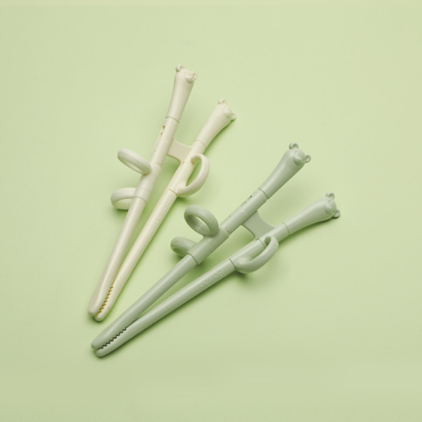 에디슨 스스로 미니 젓가락 2P 오른손 18개월이상 유아 아기 교정젓가락