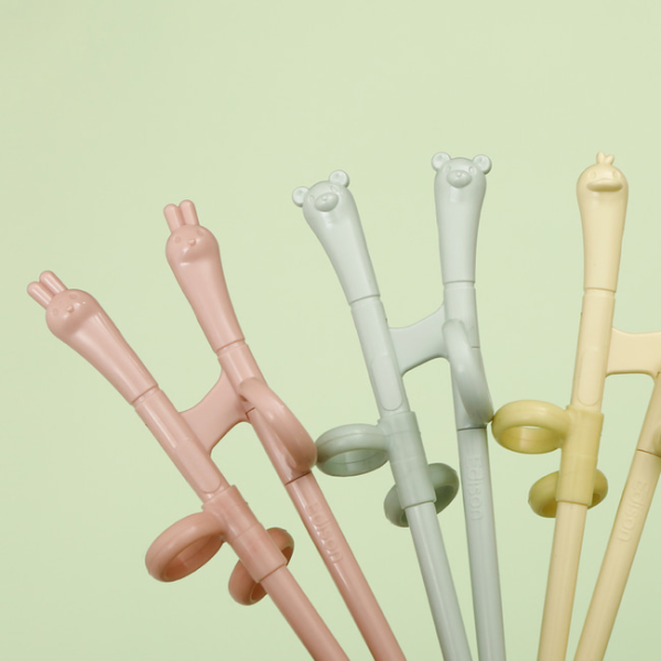 에디슨 스스로 미니 젓가락 2P 오른손 18개월이상 유아 아기 교정젓가락