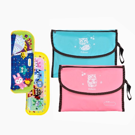 [한정수량] 수저집&식판 가방 파우치 준비물 모음전 어린이집 유치원 신학기 세트