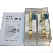 딱따구리두뇌기구 부드러운 자석침 고타기 번개침 골드KM-5 100개