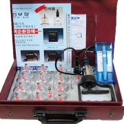 대건부항풀세트 사혈침 셀프연결호스 사혈책자