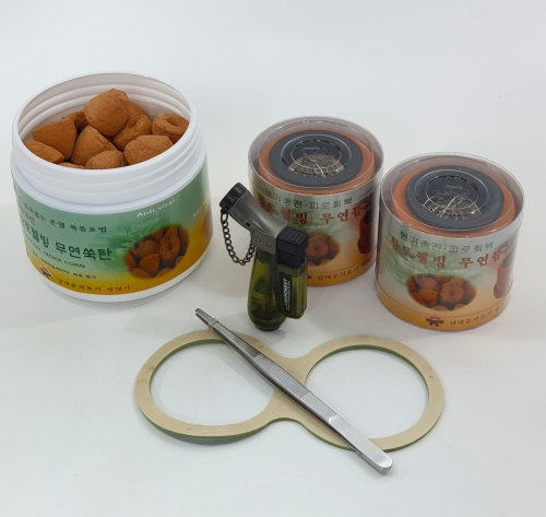 황토원적외선 연기냄새없는무연뜸 세트