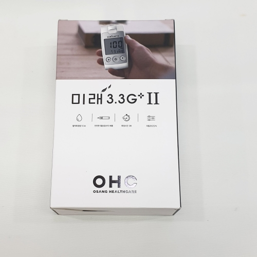 미래 3.3 플러스 혈당측정기(혈당측정 검사지X)