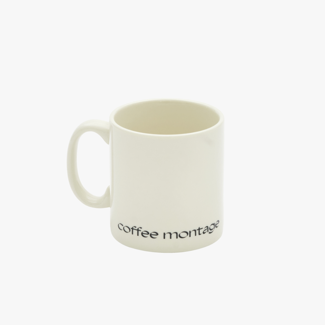 커피몽타주 시그니처 로고 머그