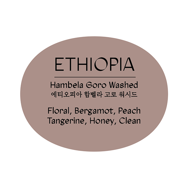 [도매] 에티오피아 구지 함벨라 고로 워시드