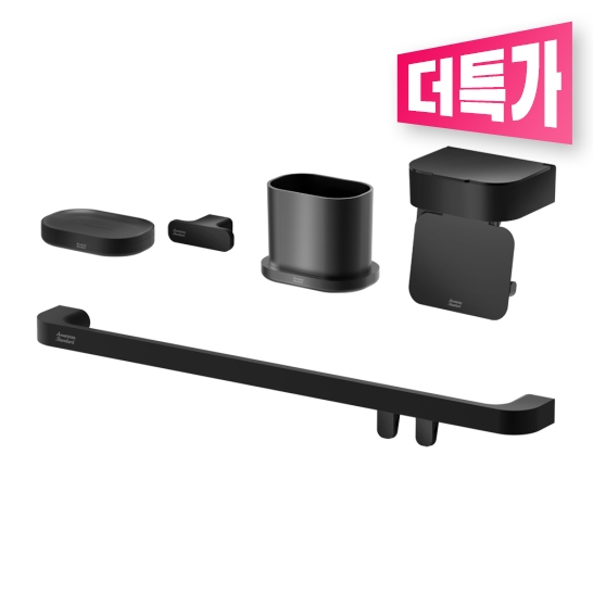 플랫내추럴 5품 세트(블랙 무광)