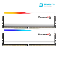 지스킬 DDR5-5200 CL40 RIPJAWS M5 RGB 화이트 패키지 (32GB(16Gx2))