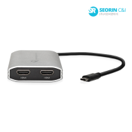 OWC Type C to 듀얼 HDMI 2.0 어댑터 서린 4K60Hz 애플 맥 지원