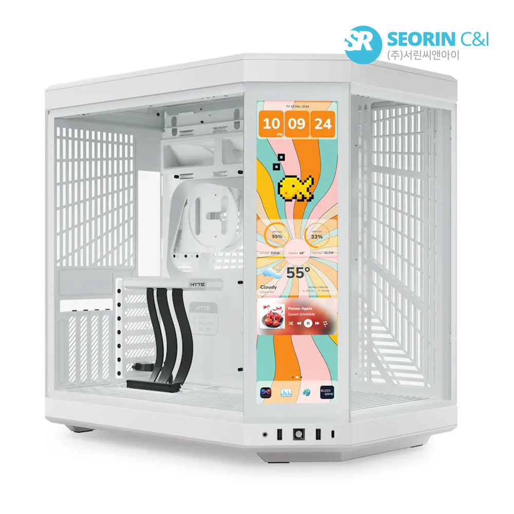 HYTE Y70 Touch Infinite Snow White