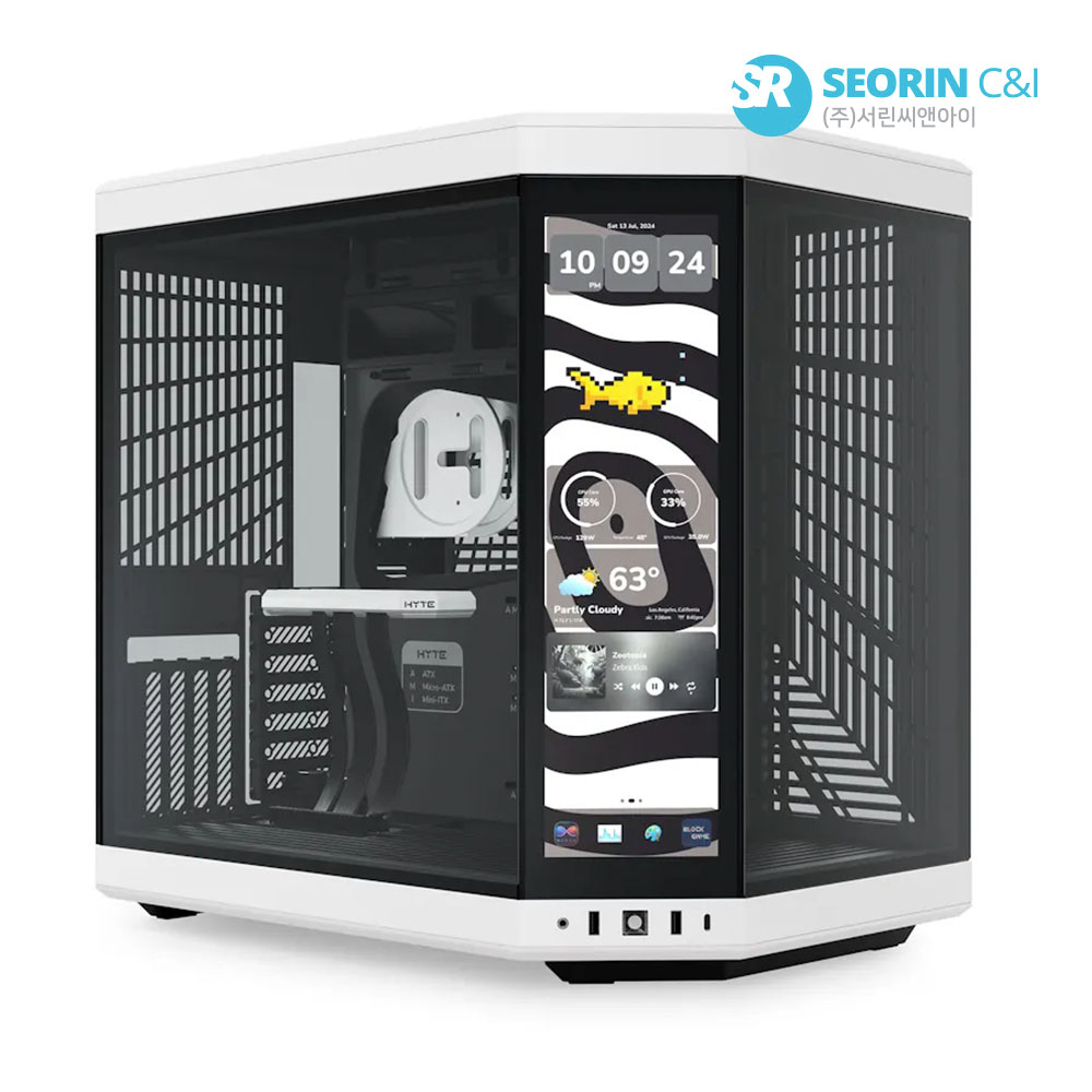 HYTE Y70 Touch Infinite Panda White