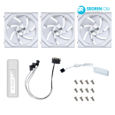 리안리 UNI FAN SL Wireless 120 리버스 화이트 3팩