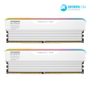 에센코어 클레브 DDR5-6000 CL30 URBANE V RGB 화이트 패키지 서린 (32GB(16Gx2))