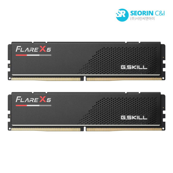 지스킬 DDR5-6000 CL36 FLARE X5 J 블랙 패키지 (64GB(32Gx2)) 지스킬 DDR5-6000 CL36 FLARE X5 J 블랙 패키지 (64GB(32Gx2))