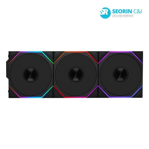 LIAN LI UNI FAN TL Wireless 120 리버스 블랙 3팩