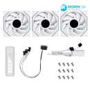 리안리 UNI FAN TL Wireless LCD 120 화이트 3팩