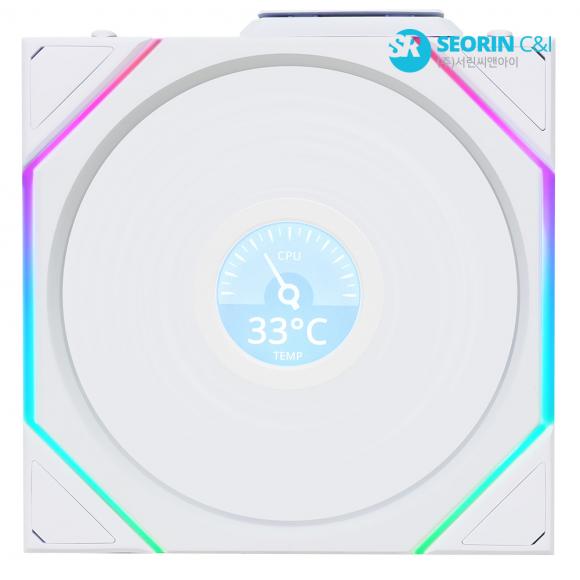 LIAN LI UNI FAN TL Wireless LCD 120 화이트 1팩
