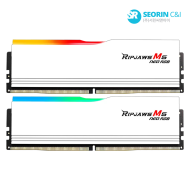 지스킬 DDR5-6000 CL36 RIPJAWS M5 NEO RGB 화이트 패키지 (32GB(16Gx2))