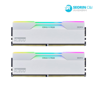 에센코어 클레브 DDR5-6000 CL28 CRAS V RGB WHITE 패키지 서린 (32GB(16Gx2))