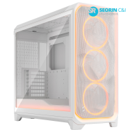 프렉탈디자인 Meshify 3 XL Ambience Pro RGB 강화유리 화이트