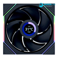 리안리 UNI FAN TL Wireless LCD 140 리버스 블랙 1팩