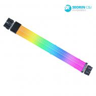 [브랜드위크] 리안리 STRIMER WIRELESS GPU 2x8핀 케이블 (PW8-1W, 0.34m) 컨트롤러 미포함