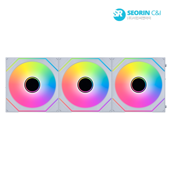 리안리 UNI FAN SL-INF Wireless 120 화이트 3팩