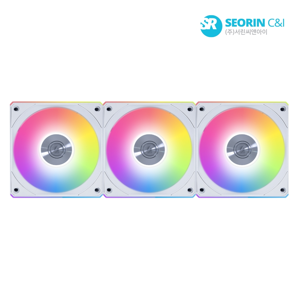 리안리 UNI FAN CL Wireless 120 리버스 화이트 3팩
