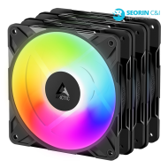 ARCTIC P12 Pro ARGB 리버스 블랙 3팩