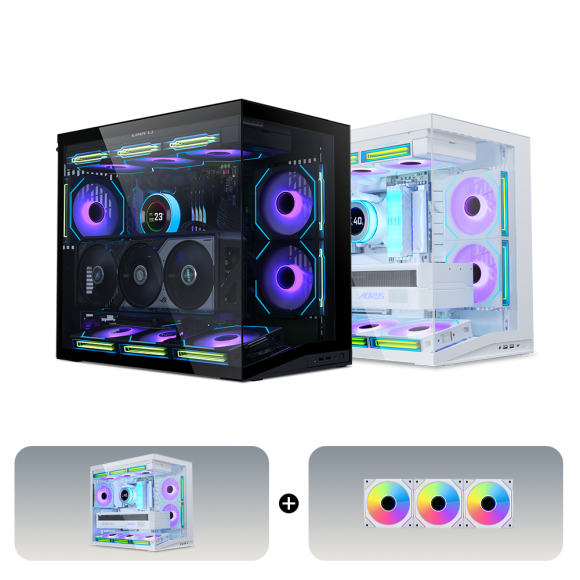 [패키지] 리안리 O11D Mini V2 케이스 + 쿨링팬 (팬 선택가능)