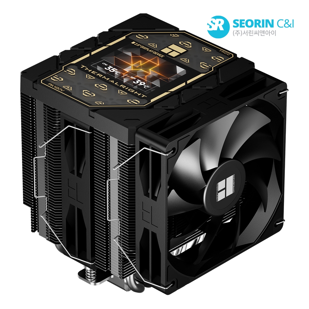 써멀라이트 Peerless Assassin 120 VISION 서린 (블랙)