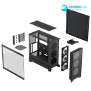 프렉탈디자인 Pop 2 Air RGB 강화유리 (블랙)