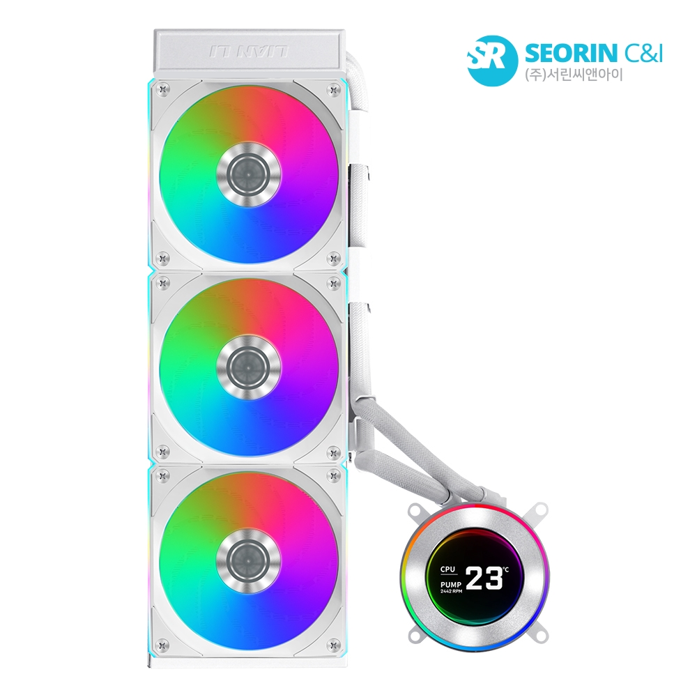 [원모어브랜드위크] 리안리 Hydroshift II LCD-C 360CL (화이트)
