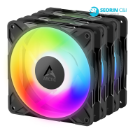ARCTIC P12 Pro A-RGB LN 블랙 서린 3팩