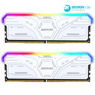 게일 DDR5-6000 CL36 GEMINI RGB White 패키지 (32GB(16Gx2))
