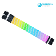 [브랜드위크] 리안리 STRIMER WIRELESS CPU 2x8핀 케이블 (PW8-1W-CPU, 0.26m) 컨트롤러 미포함