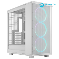 [원모어브랜드위크] 프렉탈디자인 Epoch RGB XL 강화유리 화이트