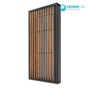 리안리 B4-mATX Vertical AeroDeck (월넛 블랙)