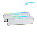 [소량 재입고] 에센코어 클레브 DDR5-6000 CL30 CRAS V RGB 화이트 AMD 패키지 서린 (32GB(16Gx2))
