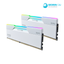 [소량 재입고] 에센코어 클레브 DDR5-6000 CL30 CRAS V RGB 화이트 AMD 패키지 서린 (32GB(16Gx2))