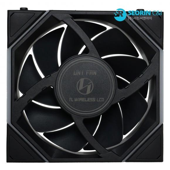 [단순개봉] LIAN LI UNI FAN TL Wireless LCD 120 블랙 1팩