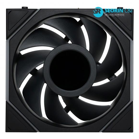 [단순개봉] LIAN LI UNI FAN TL Wireless LCD 120 블랙 1팩