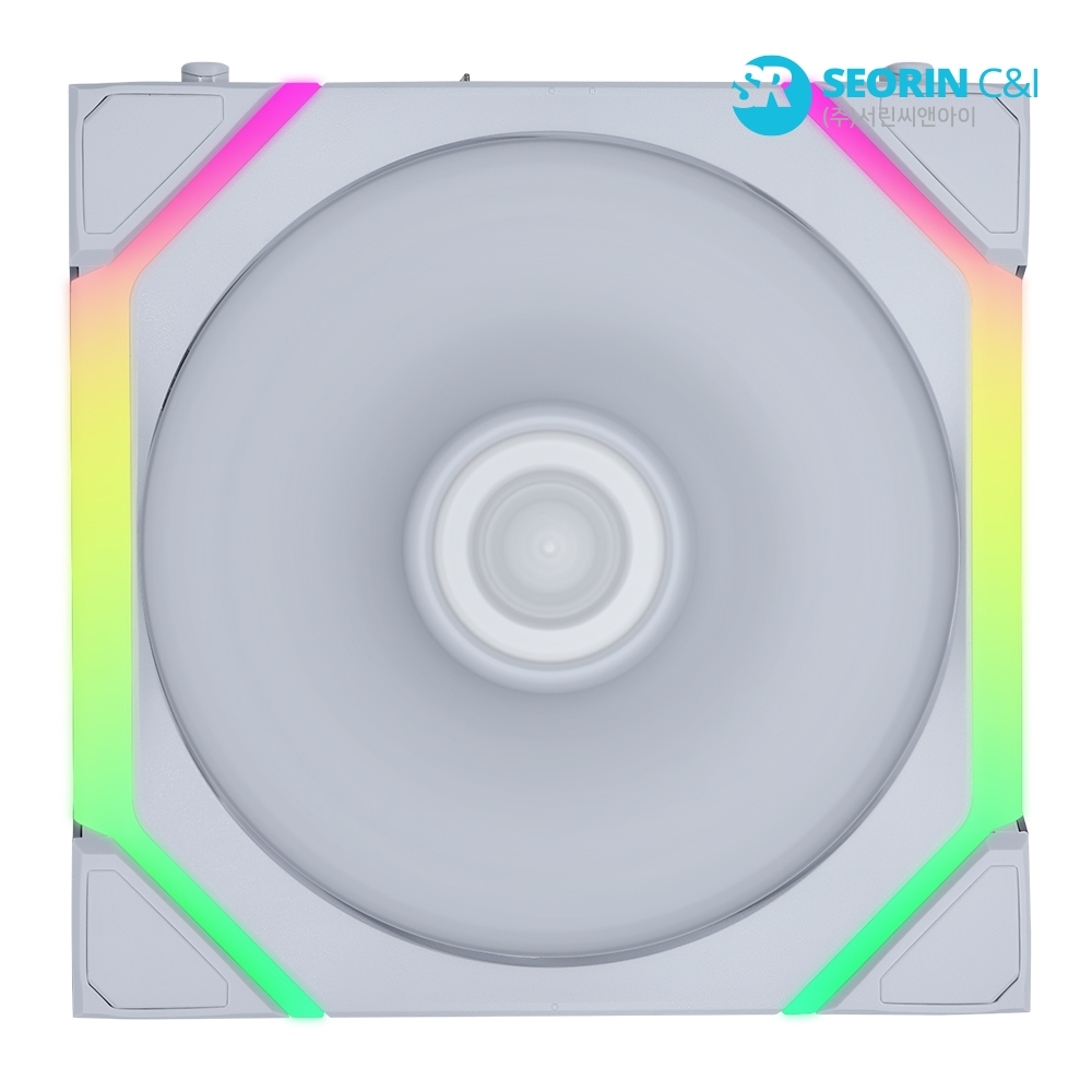 리안리 UNI FAN SL FLEX 120 리버스 화이트 1팩