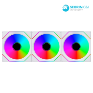 리안리 UNI FAN SL-INF FLEX 120 리버스 화이트 3팩