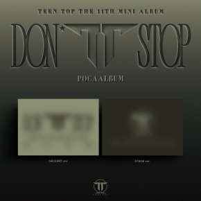 틴탑 (TEEN TOP) - 11th EP [DON&rsquo;T STOP] (GROUND/STAGE ver.) (POCAALBUM / 랜덤)