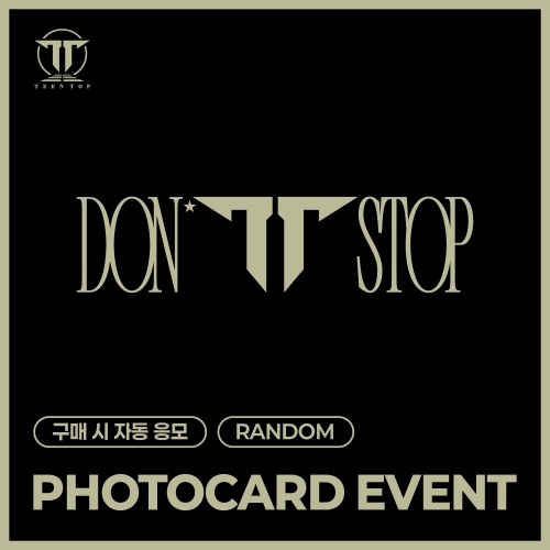 [PHOTOCARD EVENT] 틴탑 (TEEN TOP) - 11th EP [DON&rsquo;T STOP] (랜덤)