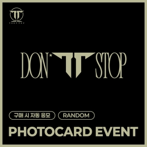[PHOTOCARD EVENT] 틴탑 (TEEN TOP) - 11th EP [DON&rsquo;T STOP] (랜덤)